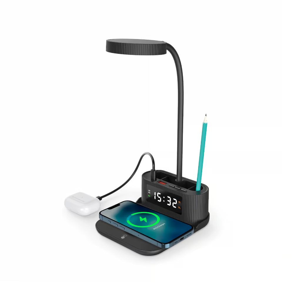 Multifunctional Wireless Charging Desk Lamp
