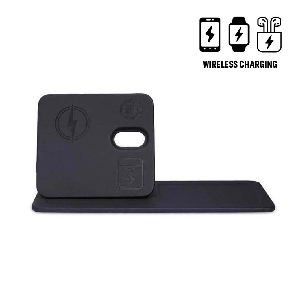 3-in-1 Magnetic Wireless Charging Desk Tray