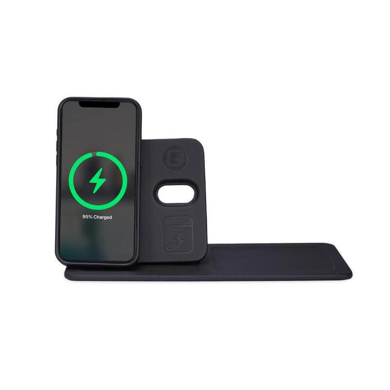 3-in-1 Magnetic Wireless Charging Desk Tray 3
