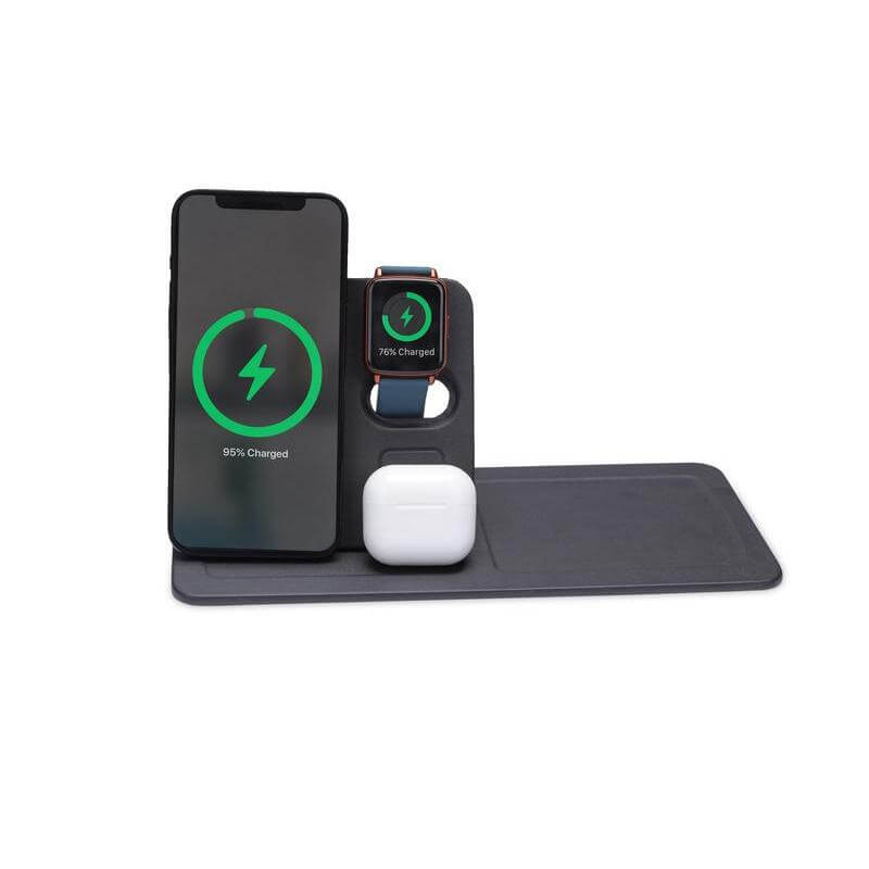 3-in-1 Magnetic Wireless Charging Desk Tray 6
