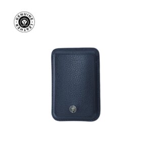 CROSS Leather MagSafe Wallet Navy Blue