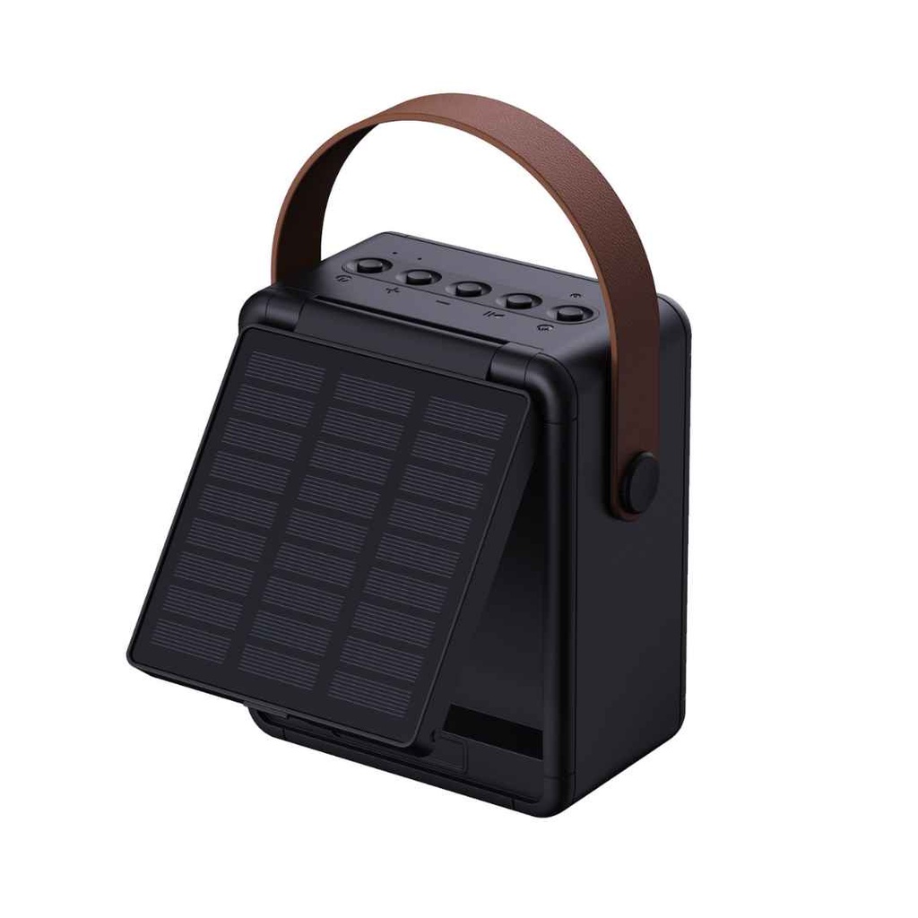 10Eco–Friendly Solar Speaker & Lamp