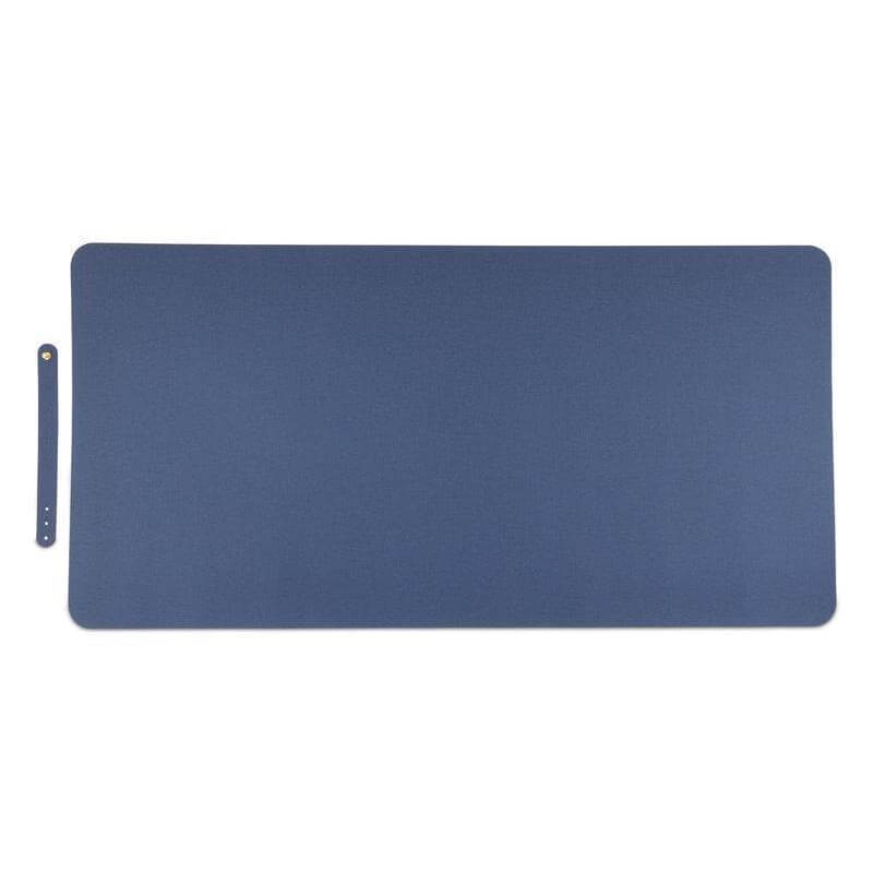 Desk Mat Blue PU 4