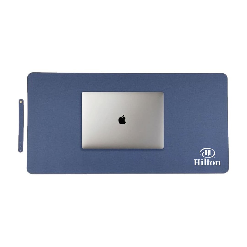 Desk Mat Blue PU 6