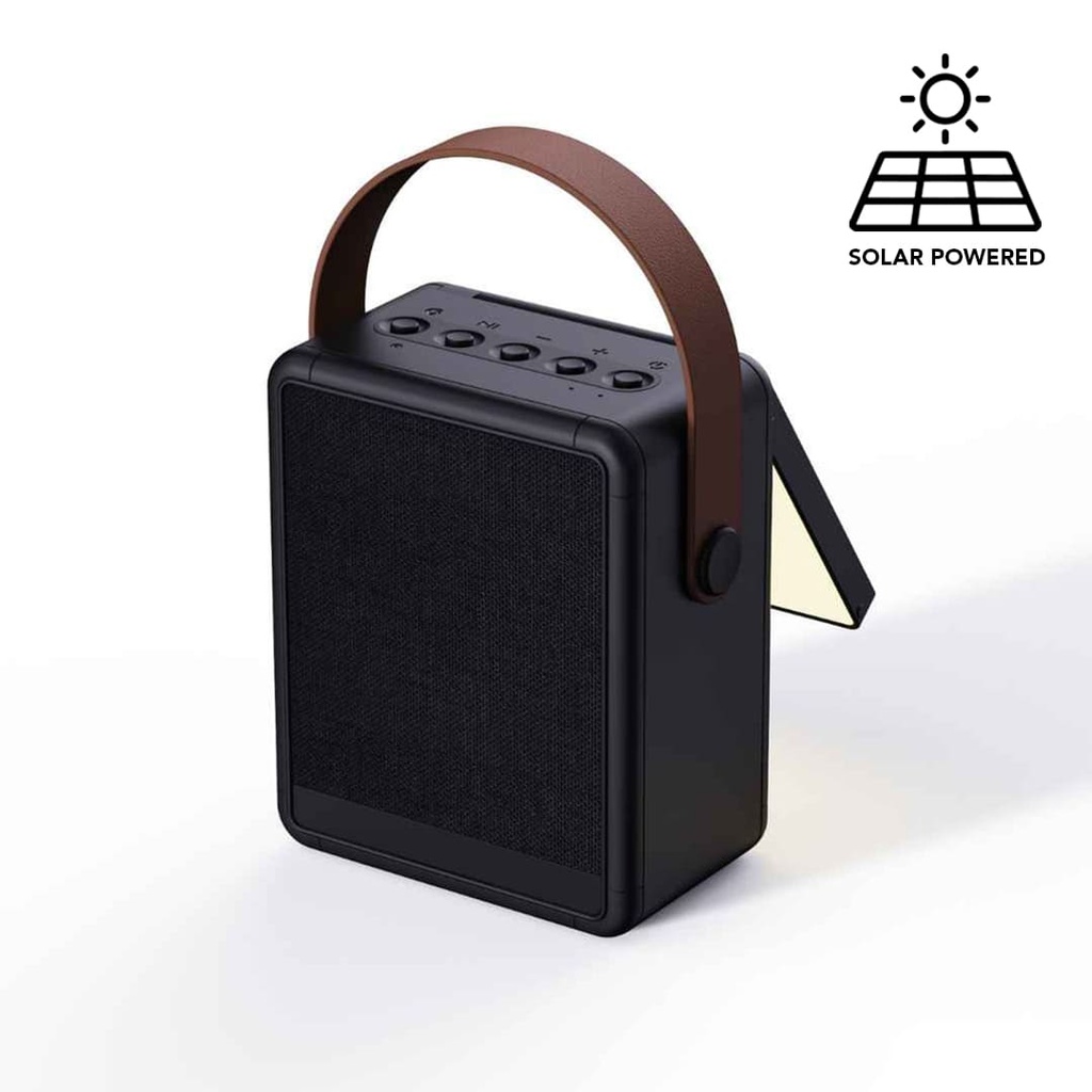 Eco–Friendly Solar Speaker & Lamp