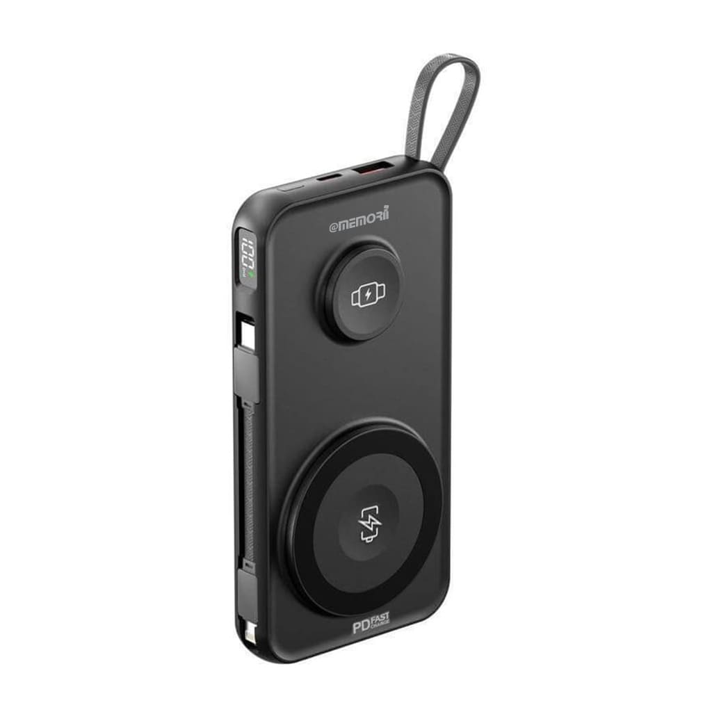 Multi-Device Wireless Power Bank with Built-in Cables1