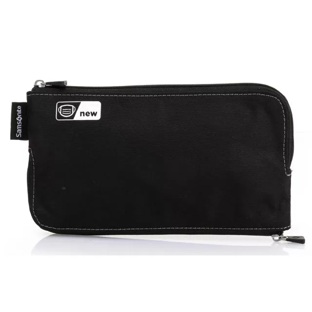 Travel-Friendly Dual Mask Pouch