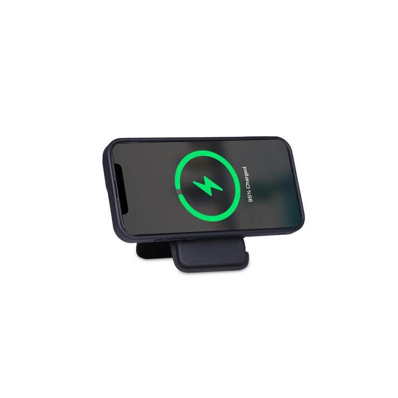 3-in-1 Magnetic Wireless Charger & Card Holder