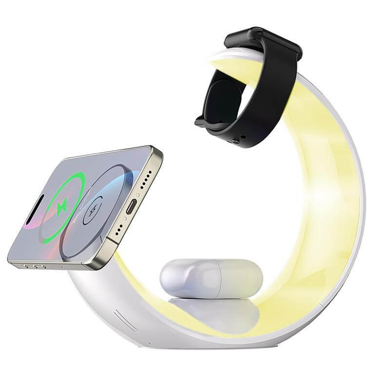 4-in-1 Wireless Charger with Night Light