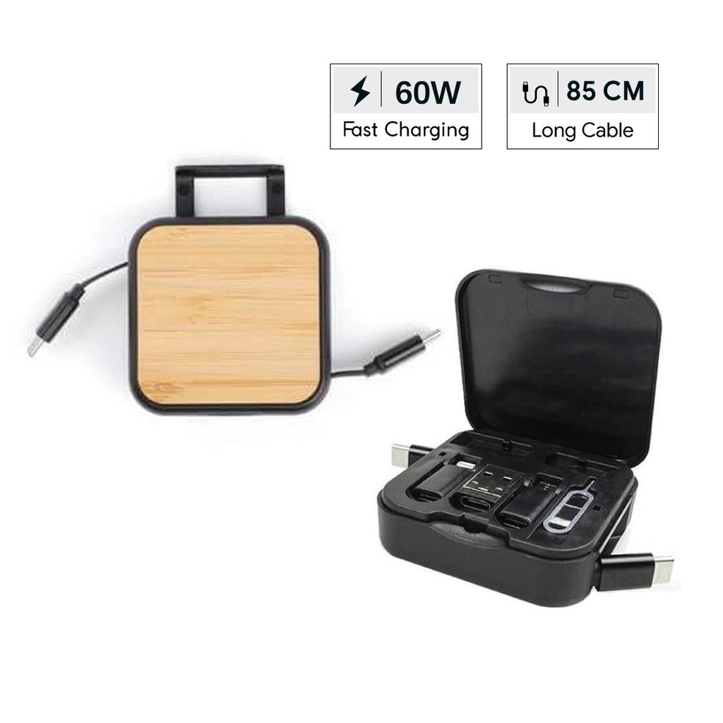 Multi-Functional Charging Cable Card Kit