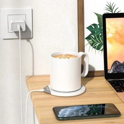 Smart Mug Warmer with Wireless Charger