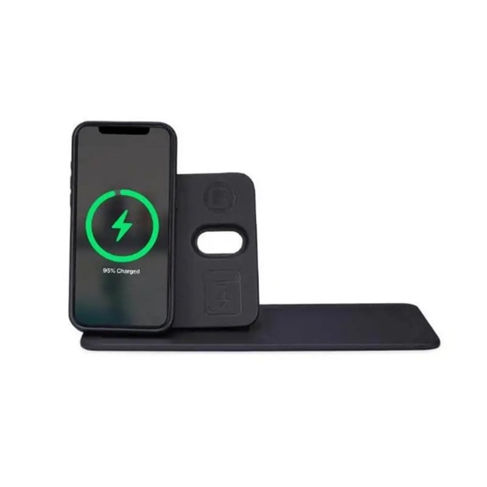 3-in-1 Magnetic Wireless Charging Desk Tray