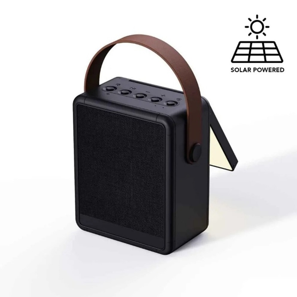 Eco-Friendly Solar Speaker & Lamp