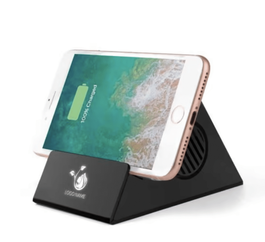 3-in-1 Wireless Charging Speaker & Phone Holder
