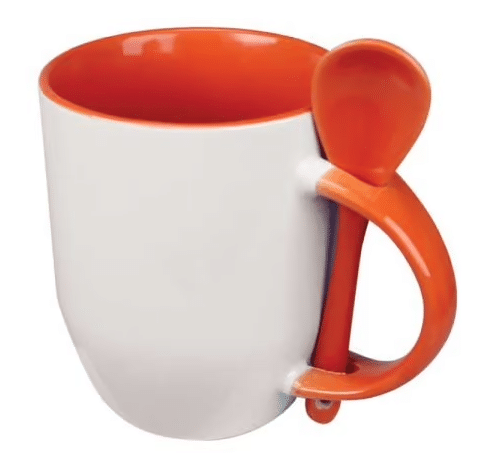 Two Tone Mug With Spoon5
