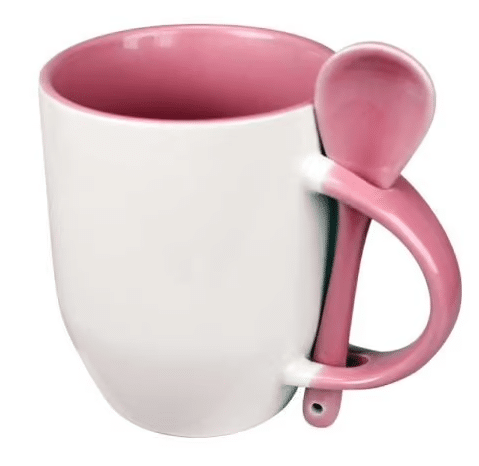 Two Tone Mug With Spoon6