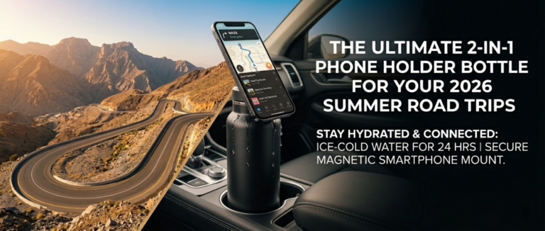 The Ultimate 2-in-1 Phone Holder Bottle for Your 2026 Summer Road Trips