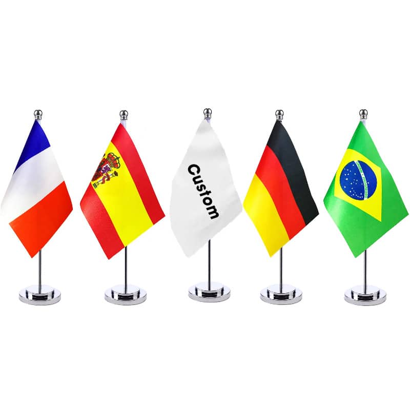 Personalized Table Hand Flag 3