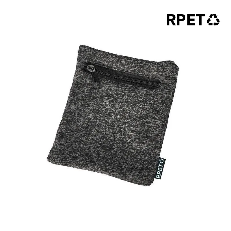 Wristband With Zipper Pouch