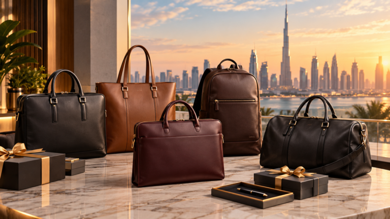 Top 5 Luxury Bags For Executive Corporate Gifting In Dubai